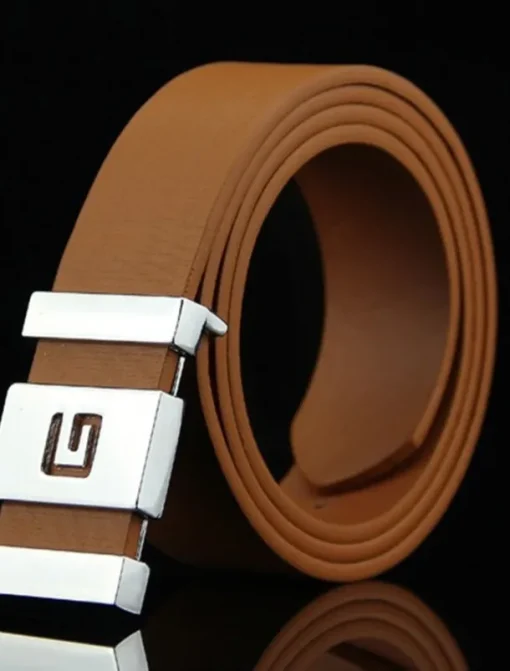 Men's Faux Leather Belt Casual Belt Black Blue Faux Leather leatherette Fashion Party Work Solid Color Office / Career Daily Wear