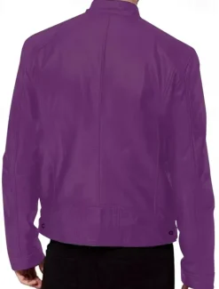 Men's Faux Leather Jacket Transition Jacket Biker Jacket Motorcycle Jacket Daily Thermal Warm Rain Waterproof Fall & Winter Solid Colored Stand Collar Regular Regular Fit Silver Black White Yellow