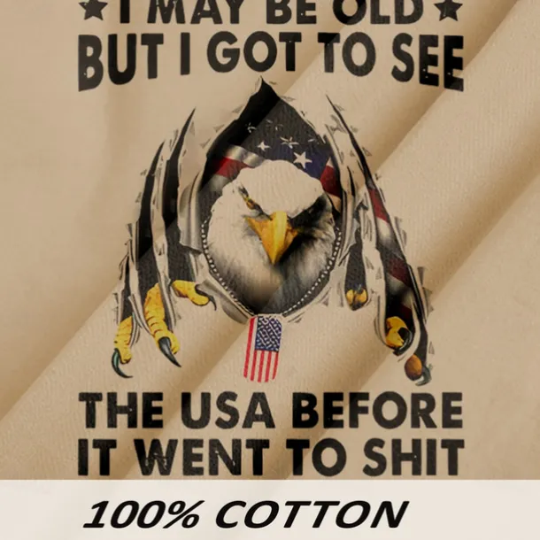 Men's Flag American US Flag Letter Printed Work Shirt Western Shirt Cargo Shirt Short Sleeve Western Style Tactical Fashion Casual Going out Summer Turndown Buttons Print Black Army Green Khaki Dark