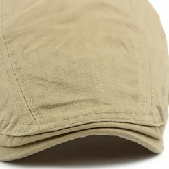 Men's Flat Cap Ascot Hat Newsboy Hat Black Navy Blue 100% Cotton Fashion Casual Street Daily Plain Adjustable Sunscreen Breathable