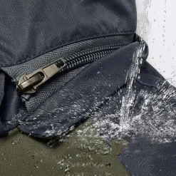 Men's Fleece Jacket Rain Jacket Raincoat Outdoor Waterproof Windproof Hiking Outfits Hiking Clothes Winter Autumn / Fall Windbreaker Patchwork Black Army Green Red