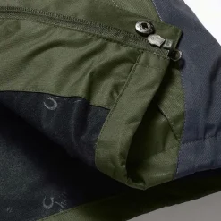 Men's Fleece Jacket Rain Jacket Raincoat Outdoor Waterproof Windproof Hiking Outfits Hiking Clothes Winter Autumn / Fall Windbreaker Patchwork Black Army Green Red