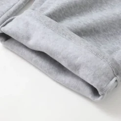 Men's Fleece Pants Sweatpants Joggers Trousers Straight Leg Sweatpants Elastic Waist Straight Leg Solid Color Plain Breathable Comfortable Full Length Sports Outdoor Daily Wear Casual / Sporty