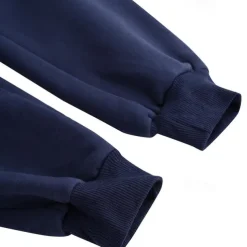 Men's Fleece Pants Sweatpants Joggers Winter Pants Trousers Pocket Drawstring Elastic Waist Solid Color Warm Full Length Daily Casual Plus velvet Loose Fit Light gray-pure light board Dark gray-light