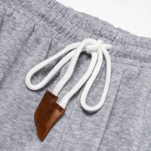 Men's Fleece Pants Sweatpants Joggers Trousers Drawstring Plain Comfort Breathable Outdoor Daily Going out Fashion Casual Black Green