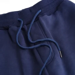 Men's Fleece Pants Sweatpants Joggers Workout Pants Track Pants Pocket Elastic Waist Solid Color Lightweight Casual Daily Trousers Athletic Blackine White