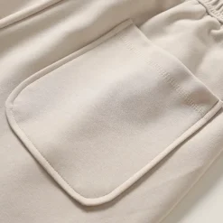 Men's Fleece-lined Athletic Pants Active Pants Active Joggers Full Length Outdoor Vacation Home Sports Fashion Navy Blue Beige Micro-elastic