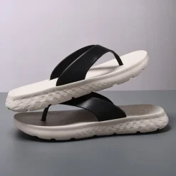 Men's Flip Flops - Durable EVA Sole with Comfortable Straps for Beach, Pool and Casual Summer Wear