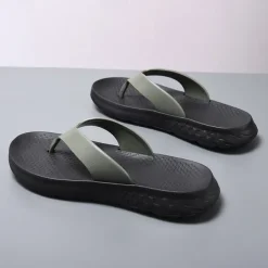 Men's Flip Flops - Durable EVA Sole with Comfortable Straps for Beach, Pool and Casual Summer Wear