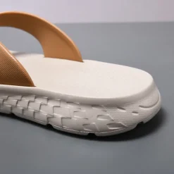 Men's Flip Flops - Durable EVA Sole with Comfortable Straps for Beach, Pool and Casual Summer Wear