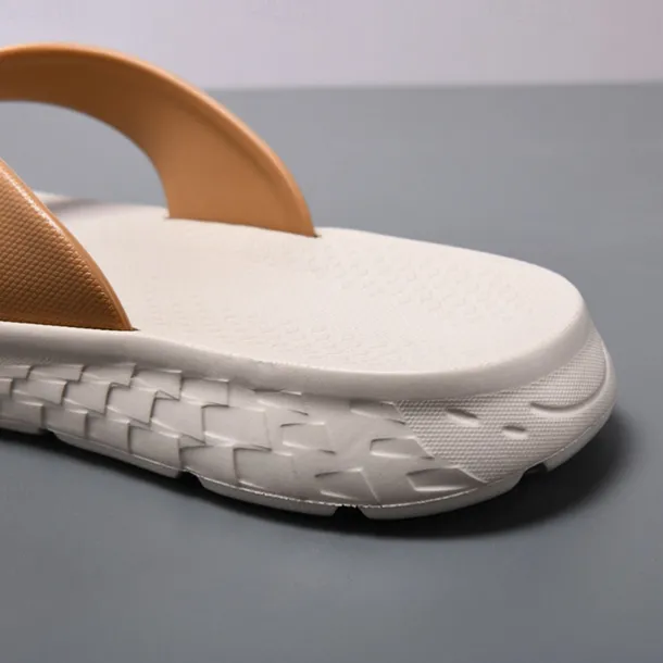 Men's Flip Flops - Durable EVA Sole with Comfortable Straps for Beach, Pool and Casual Summer Wear