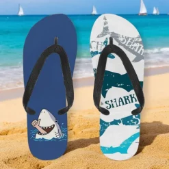 Men's Flip-flop Sandals with Goose Design and Rope Pattern – Laid-back Beach Style for Men during Beach Outings and Summer Activities