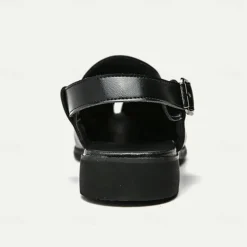 Men's Genuine Leather Open-Back Clogs & Mules - Comfortable Slip-On Formal and Casual Footwear