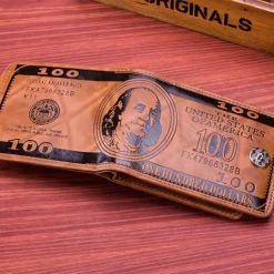 Men's Genuine Leather Wallet Vintage Short Multi Function ID Credit Card Holder Gifts To Men On Valentine's Day Father's Day