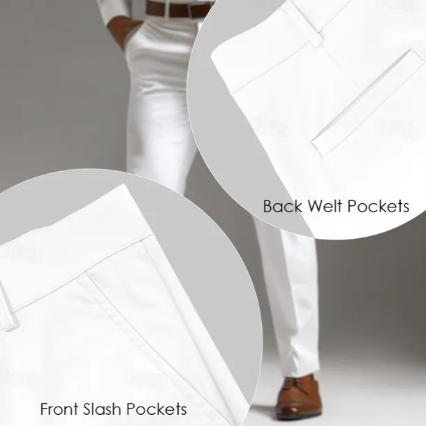 Men's Geometric Color Block Grid / Plaid Dress Pants Trousers Casual Pants Mid Waist Casual Vacation Party Daily Summer Spring Fall 3D Print Yellow Blue Green