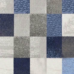 Men's Geometric Plaid Sweatshirt Casual Vintage Retro Long Sleeve High Neck Outdoor Streetwear Red Blue Zipper Quarter Zip Fall Winter Designer