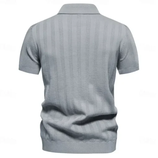 Men's Golf Polo Shirt Black Apricot Grey Short Sleeve Top Golf Attire Clothes Outfits Wear Apparel