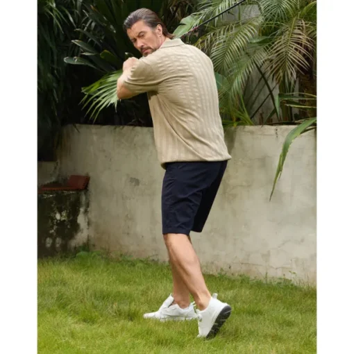 Men's Golf Polo Shirt Black Apricot Grey Short Sleeve Top Golf Attire Clothes Outfits Wear Apparel