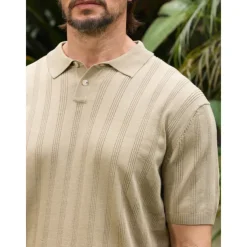 Men's Golf Polo Shirt Black Apricot Grey Short Sleeve Top Golf Attire Clothes Outfits Wear Apparel