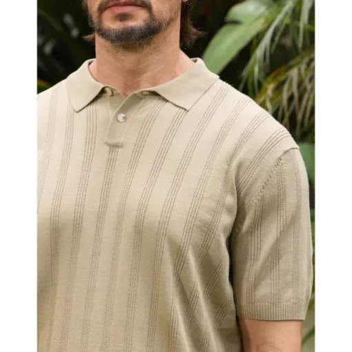 Men's Golf Polo Shirt Black Apricot Grey Short Sleeve Top Golf Attire Clothes Outfits Wear Apparel