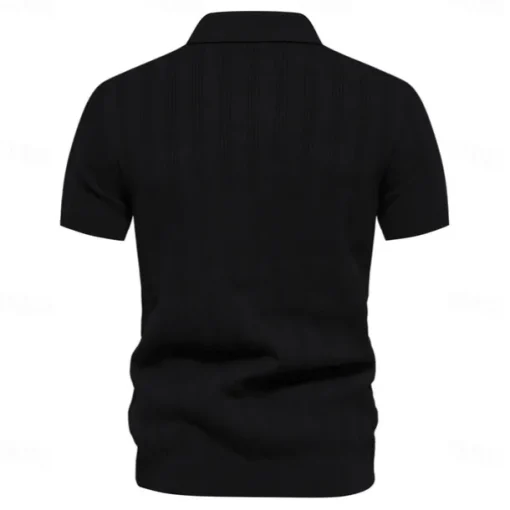 Men's Golf Polo Shirt Black Apricot Grey Short Sleeve Top Golf Attire Clothes Outfits Wear Apparel