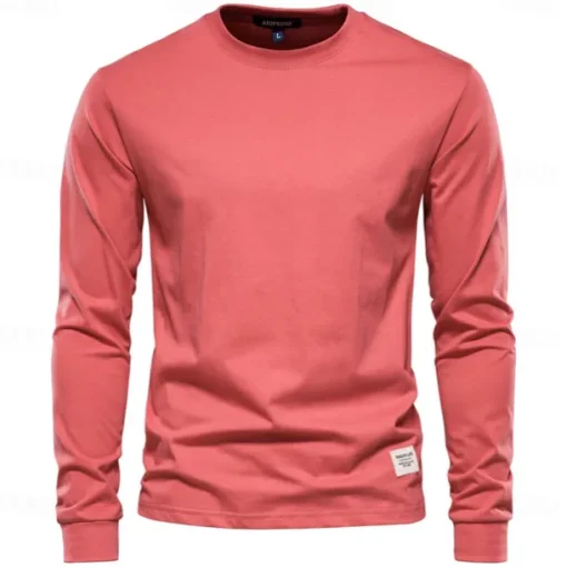 Men's Golf Pullover Sweatshirt Red Dark Navy Blue Long Sleeve Top Golf Attire Clothes Outfits Wear Apparel