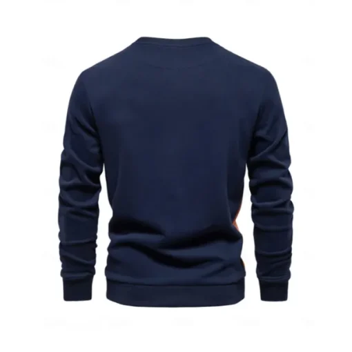 Men's Golf Pullover Sweatshirt Navy Blue Brown Green Long Sleeve Top Golf Attire Clothes Outfits Wear Apparel