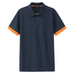 Men's Golf Shirt Polo Casual Sports Classic Short Sleeve Basic Casual Solid Color Plain Button Front Summer Spring Regular Fit Apple Green Light Pink Golden yellow Lake blue Yellow and Navy Black