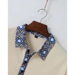 Men's Golf Shirt Waffle Knit Polo Shirt Business Active Classic Short Sleeve Fashion Modern Solid Color Buttons Summer Spring Regular Fit Black White Royal Blue Beige Gray Golf Shirt