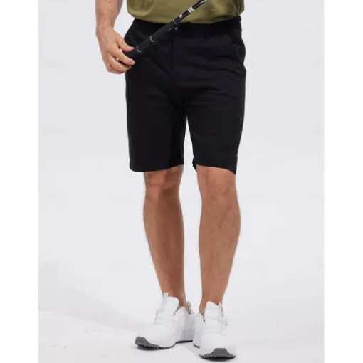 Men's Golf Shorts Black Pink Burgundy Bottoms Golf Attire Clothes Outfits Wear Apparel