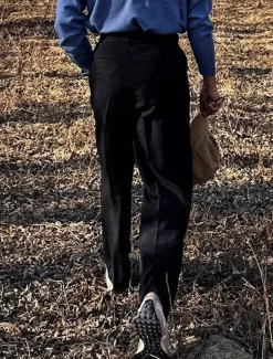 Men's Graduation Dress Pants Trousers Chinos Slacks Pocket Straight Leg Plain Comfort Formal Party Work Fashion Classic Style Black Khaki Micro-elastic