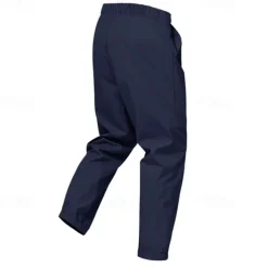 Men's Graduation Trousers Casual Pants Pocket Drawstring Elastic Waist Plain Comfort Sports Outdoor Daily Fashion Casual Black White Micro-elastic