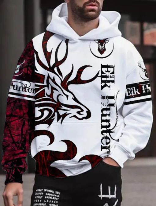 Men's Graphic Animal Dragon Hoodie Hoodies Sweatshirt Streetwear Designer Long Sleeve Hooded Sports & Outdoor Daily Wine Red Pink Print Spring & Fall Designer