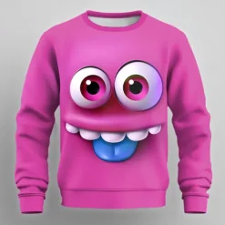 Men's Graphic 3D Sweatshirt Sweatshirt Long Sleeve Sweatshirt Crew Neck Fashion Cool Casual 3D Print Party Streetwear All Seasons