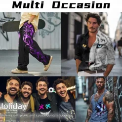 Men's Graphic Flame T shirt Short Sleeve T shirt 3D Print Crew Neck Shirt Daily Designer Casual Sports Outdoor Holiday Going out Red Purple Orange Spring & Summer Clothing Apparel S M L XL 2XL 3XL