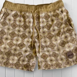 Men's Graphic Geometric Pattern Shorts Summer Shorts Beach Shorts Mid Waist Streetwear Hawaiian Designer Casual Daily Holiday Elastic Waist 3D Print Drawstring Designer Clothing Apparel