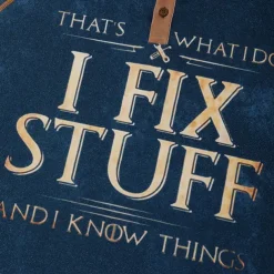 Men's Graphic Letter I Fix Stuff Henley Shirt Tee Long Sleeve 3D Print Fashion Designer Comfort Casual Daily Wear Going out Spring & Fall Black Navy Blue Blue Brown Gray Henley Henley T-Shirt