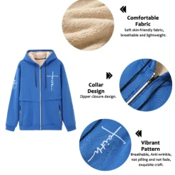 Men's Graphic Letter Long Sleeve Sweatshirts Hooded Basic Casual Sports & Outdoor Sports Winter Blue Brown Gray Clothing Apparel Designer Hot Stamping S M L XL XXL 3XL