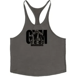 Men's Graphic Letter Tank Top Vest Top Undershirt Racer Back Tank Top Sleeveless T shirt U Neck Shirt Fashion Muscle Workout Vacation Sport Daily Black White Yellow Summer Clothing Apparel M L XL XXL