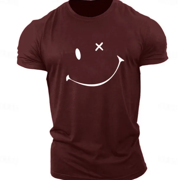 Men's Graphic Prints abstract T Shirt Graphic Tee 100% Cotton Short Sleeve Graphic Shirt Heather Gray Black White Comfortable Tee Outdoor Street Fashion Designer Clothing