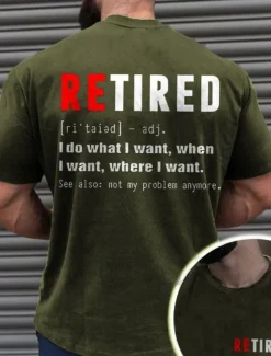 Men's Graphic Prints Funny Letter Print T Shirt Graphic Tee 100% Cotton Short Sleeve Graphic Shirt Black Navy Blue Army Green Comfortable Tee Vacation Street Fashion Designer Clothing