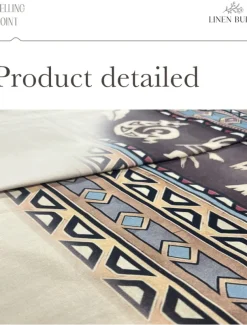 Men's Graphic Prints Linen Pants Baggy Pants Mid Waist Streetwear Hawaiian Designer Casual Daily Holiday Drawstring Elastic Waist Front Pocket Spring & Summer 3D Print Green Khaki Gray