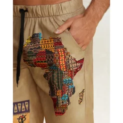 Men's Graphic Shorts Summer Shorts Beach Shorts Mid Waist Designer Ethnic Style Casual Daily Holiday Elastic Waist 3D Print Drawstring Designer Clothing Apparel