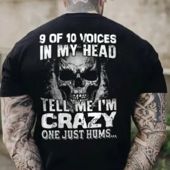 Men's Graphic Skull Letter T shirt Funny T Shirts Short Sleeve T shirt 3D Print Crew Neck Shirt Fashion Basic Classic Street Casual Daily Black White Blue Summer Clothing Apparel S M L XL 2XL 3XL 4XL