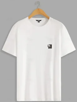 Men's Graphic T Shirt Tee Top Short Sleeve T shirt Crew Neck Shirt Fashion Outdoor Casual Street Casual Daily White Spring & Summer Clothing Apparel S M L XL XXL