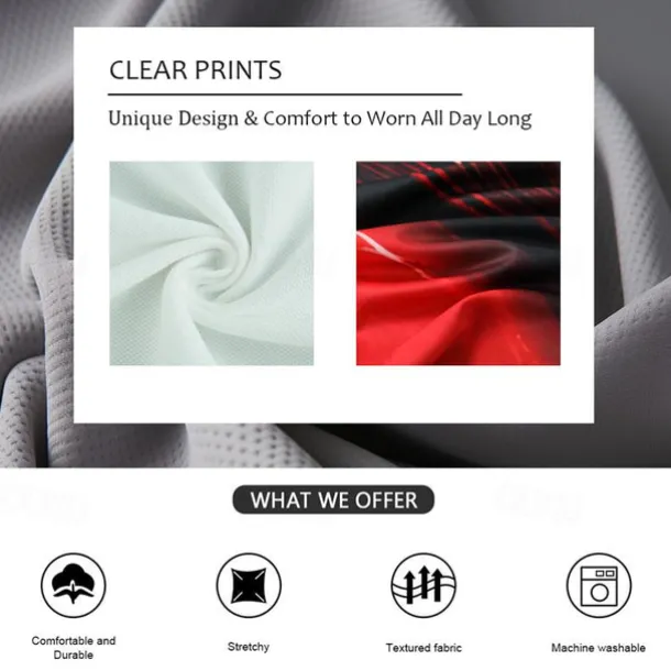 Men's Graphic Zip Polo Short Sleeve Turndown Business Casual Daily Sports & Outdoor Athleisure Casual Daily Pocket Summer Violet Robin's Egg Blue Pink