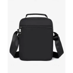 Men's Green Crossbody Messenger Bag with Multiple Zippered Pockets - Durable and Stylish for Everyday and Travel Use