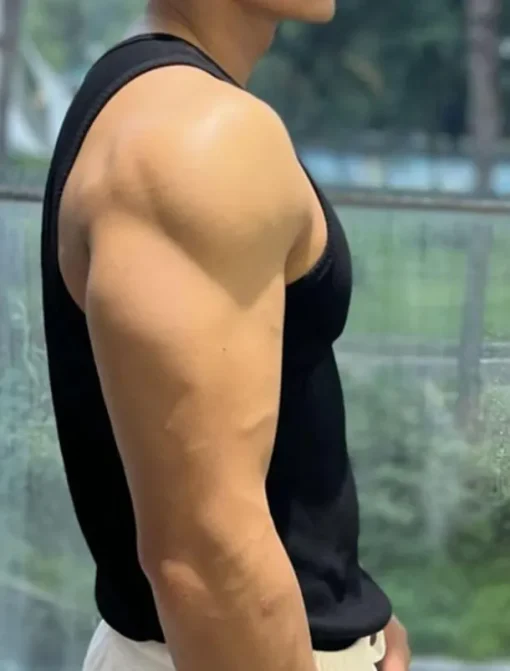 Men's GYM Tank Running Tank Workout Tank Men Tops Crew Neck Sleeveless Sports & Outdoor Vacation Going out Casual Daily Quick dry Moisture Wicking Breathable Soft Plain Black White Activewear Fashion