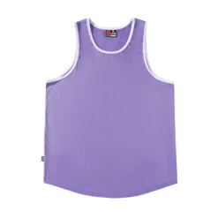 Men's Gym Tank Top Basketball Jersey Mesh Classic Sleeveless Singlet Athletic Athleisure Breathable Quick Dry Moisture Wicking Soft Fitness Gym Workout Basketball Sportswear Activewear Solid Colored