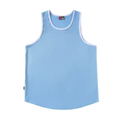Men's Gym Tank Top Basketball Jersey Mesh Classic Sleeveless Singlet Athletic Athleisure Breathable Quick Dry Moisture Wicking Soft Fitness Gym Workout Basketball Sportswear Activewear Solid Colored